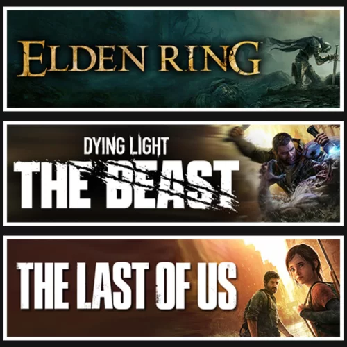 Elden Ring +The Beast +The Last Of Us 1